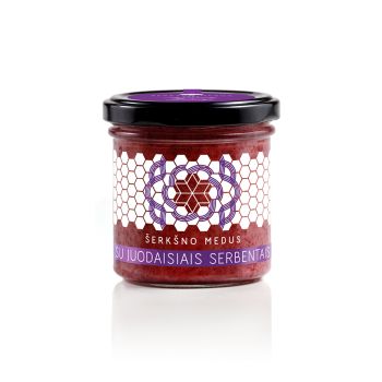 Raw Honey with Black Currants 7.05 oz Jar