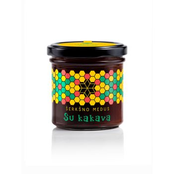 Raw Honey with Cacao 7.05 oz Jar