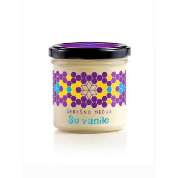 Raw Honey with Vanilla 7.05 oz Jar