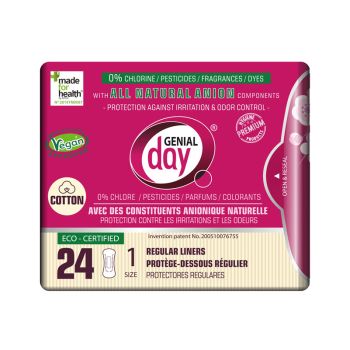 Cotton Liners with Anion strip, Eco-certified, Hypoallergenic (N24 GD)