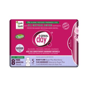 Heavy Flow Pads Pads with Anion strip, Eco-certified