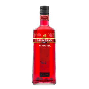 STUMBRAS VODKA RASPBERRY 750mL / 40% ABV 