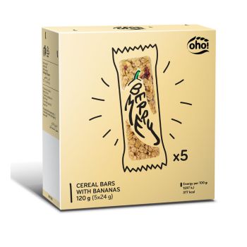 Cereal Bar, Berry Me with Bananas (24g) Box of 5