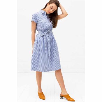 Blue Stripped Dress Sara
