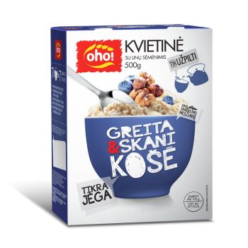 Wheat Porridge with Flaxseed (500g)